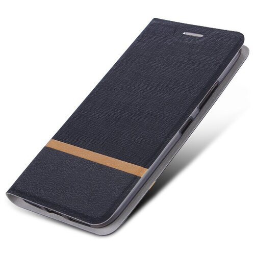 фото Чехол-книжка mypads для alcatel 3v 5099d / alcatel 3v водоотталкивающий с мульти-подставкой на жёсткой металлической основе черный