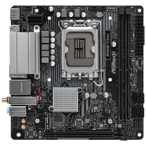 Материнская плата ASRock LGA1700 (B660M-ITX/AC)