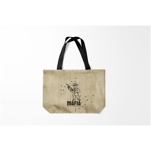 фото Сумка-шоппер / 46х35 см / геймерам / разные игры mafia 2 burnettie