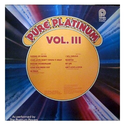 Старый винил, Pickwick, THE PLATINUM PLAYERS - Pure Platinum Vol. III (LP, Used)