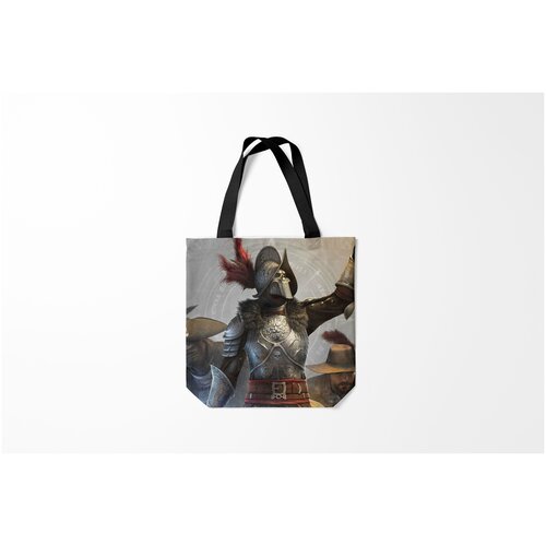 фото Сумка-шоппер / 40х40 см / геймерам / игры new world burnettie