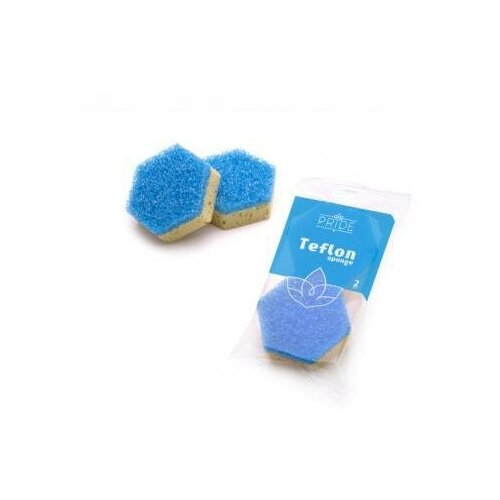 Губка бытовая TEFLON 2шт ГХ047 прайд