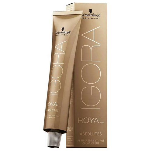 Schwarzkopf Professional, Igora Royal, Absolutes, 5-60 стойкая крем-краска, Светлый коричневый шоколадный натуральный, 60 мл