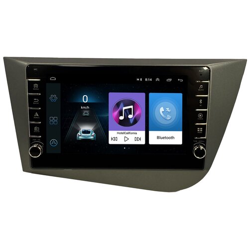 Штатная магнитола Zenith Seat Leon 2 2005-2012, Android 10, 2/16GB, с крутилками