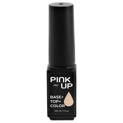 Купить PINK UP Гель- Лак для ногтей PROбаза+цвет+топ тон 11 5 мл, белый