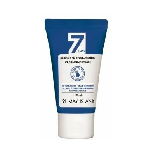 May island 7 days secret 4d hyaluronic cleansing foam Очищающая пенка с гиалуроновой кислотой