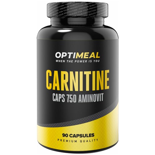 L-карнитин OptiMeal L-карнитин 750 (90 шт.) нейтральный rlinesportnutrition l карнитин 200 шт нейтральный