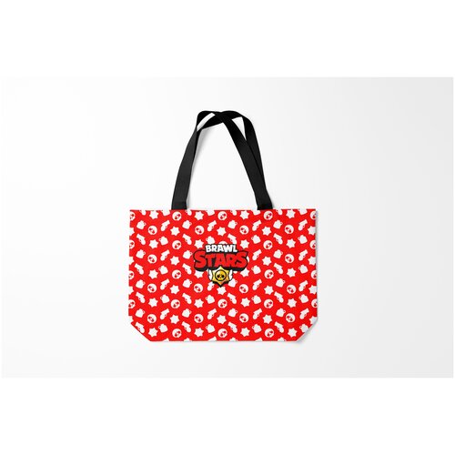 фото Сумка-шоппер / 46х35 см / геймерам / brawl stars burnettie
