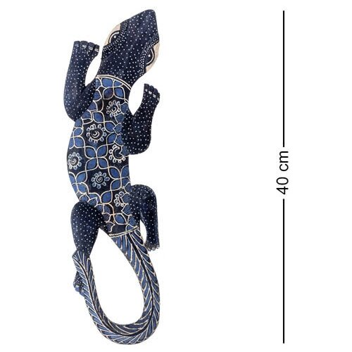 Панно настенное Геккон Джава (батик, о.Ява) 40 см 10-034 113-402400