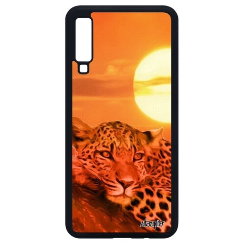 фото Защитный чехол для телефона // galaxy a7 2018 // "леопард" зверь дизайн, utaupia, цветной
