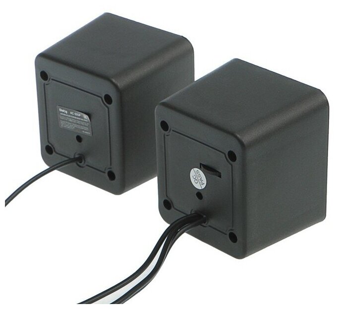 Компьютерные колонки 20 Dialog Colibri AC-02UР 2х3Вт USB черные