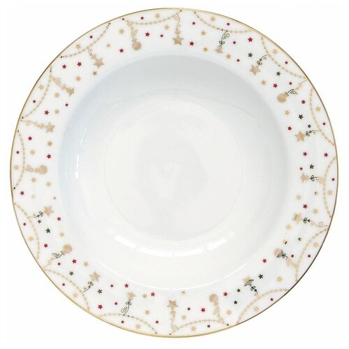 фото Тарелка суповая "christmas lights" easy life