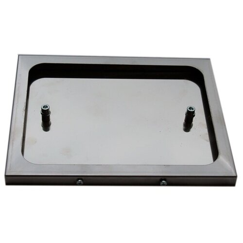 Рамка для номера мотоцикла CRAZY IRON , 245x185, метал, хром