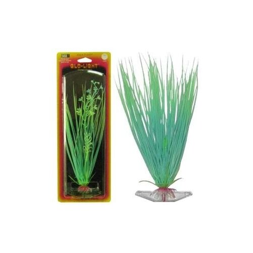 Растение HAIRGRASS 27см сине-зеленое светящееся