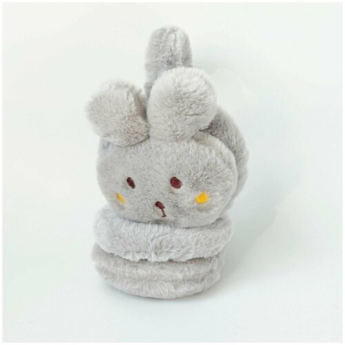 Наушники зимние утеплённые серые с зайчиком 1 шт 40900₽