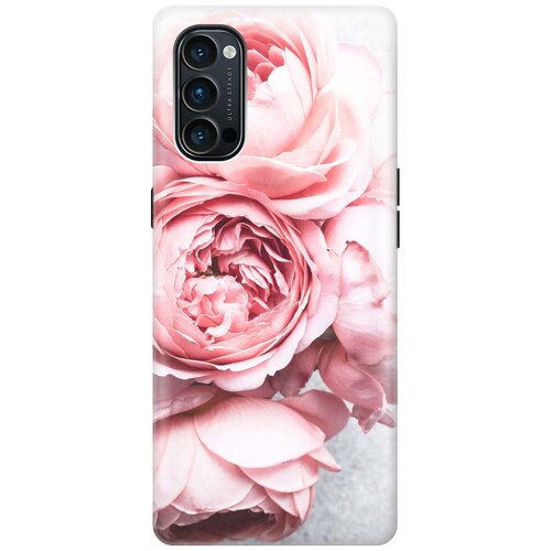 фото Re:pa чехол - накладка artcolor для oppo reno4 с принтом "нежность"