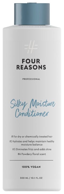 Интенсивно увлажняющий кондиционер для сухих волос Four Reasons Professional Silky Moisture Conditioner 300 мл