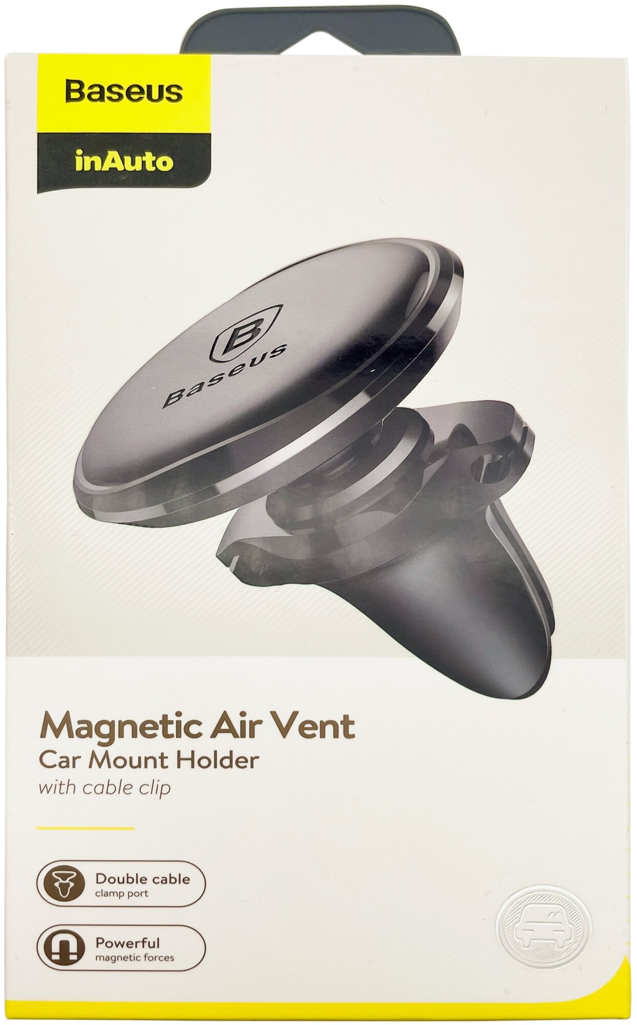 Магнитный держатель Baseus Magnetic Air Vent Car Mount Holder