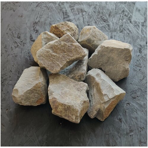 Камень для Бань и Саун Порфирит, Рваный, средний размер 70-150мм, Фасовка 20кг камень для бань и саун порфирит обвалованный средний размер 70 150мм фасовка 20кг
