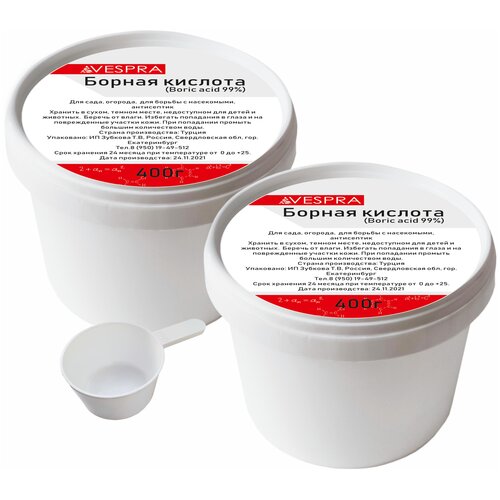 Борная кислота 800гр, порошок, средство от насекомых