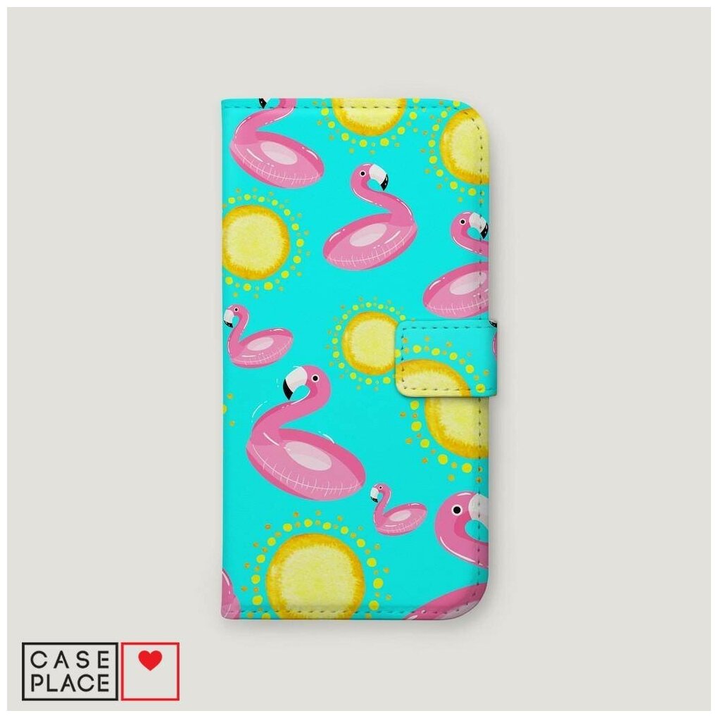 Чехол-книжка "Летний фон 44 book" на Xiaomi Redmi 5 Plus / Сяоми Редми 5 Плюс