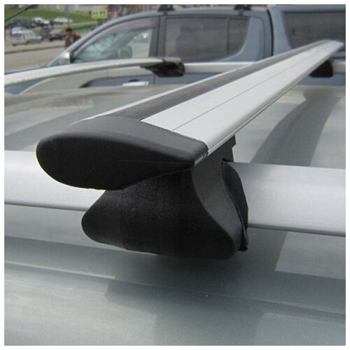 фото Багажник на рейлинги inter favorit для faw besturn x80 2016-2021, дуги аэро- крыло