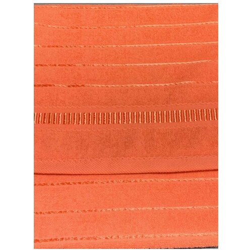 фото Полотенце "loft" махра; коралл; размер 50 х 90 happy home