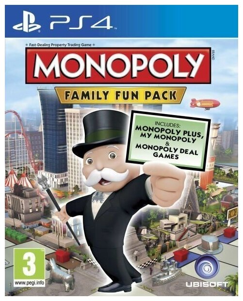 Monopoly Family Fun Pack [PS4 русская версия]