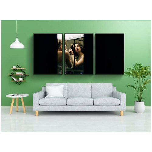 фото Набор модулных постеров для интерьера "люди, девочка, женщина" 60x90 см. в тубусе, без рамки lotsprints