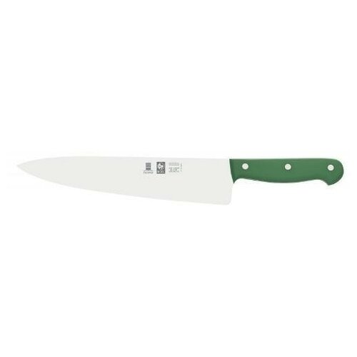 Нож поварской 260-390 мм. Шеф зеленый TECHNIC Icel