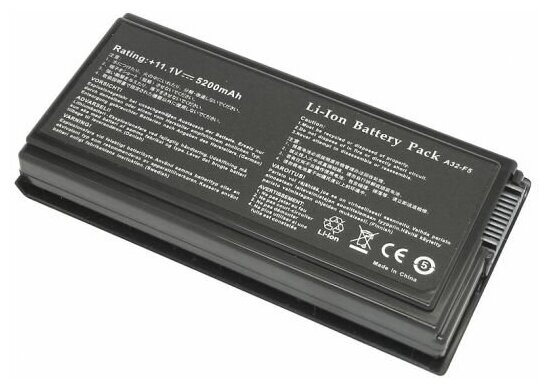 Аккумулятор OEM (совместимый с A32-F5, A32-X50) для ноутбука Asus F5 10.8V 4400mAh черный