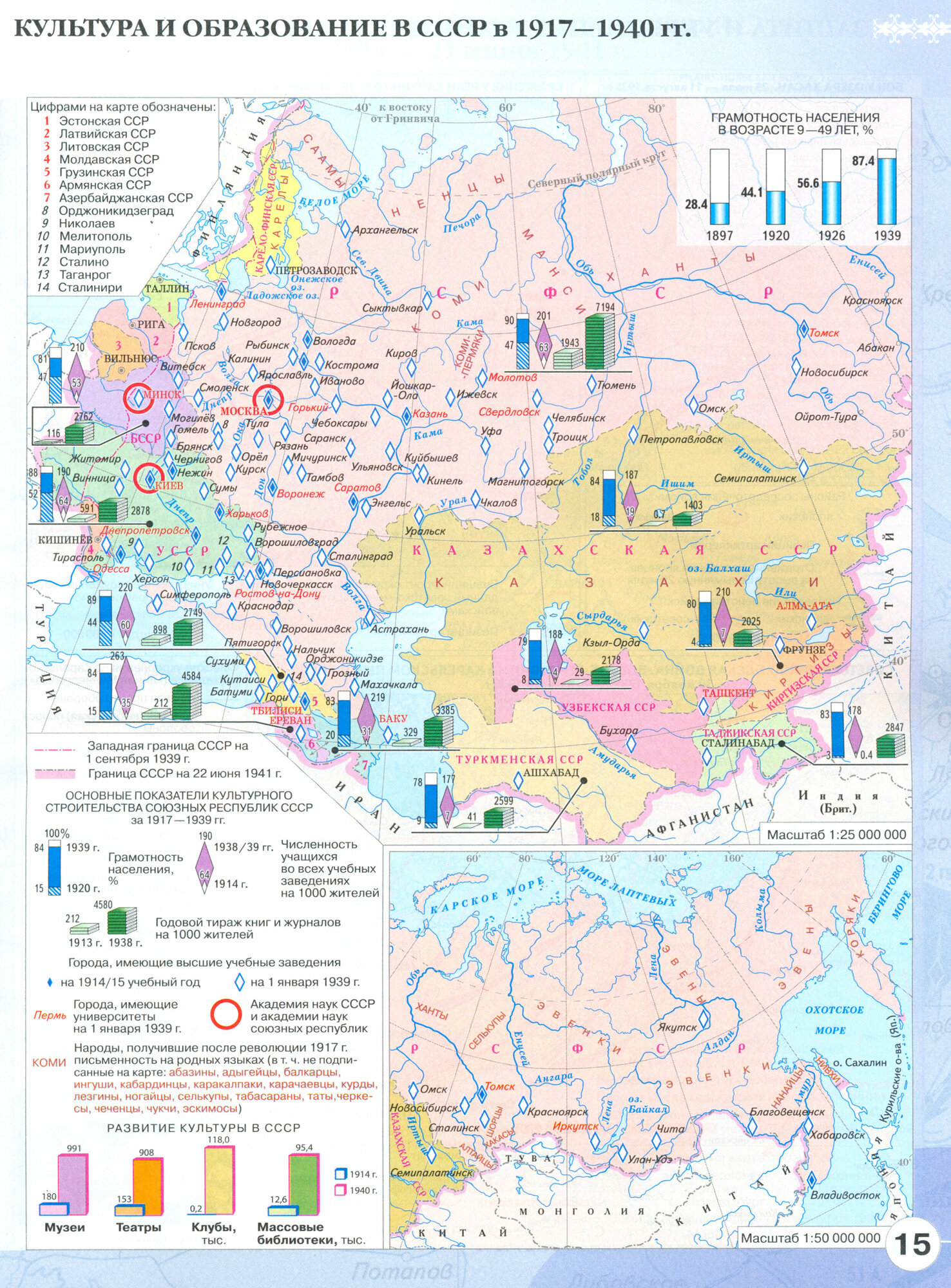 История России. 1914 год - начало XXI века. 10-11 классы. Атлас - фото №11