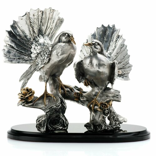 Статуэтка BRUNEL Пара голубей, высота: 29 см