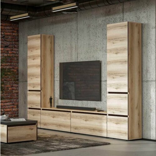 Мебель для гостиной в стиле Лофт 3 метра