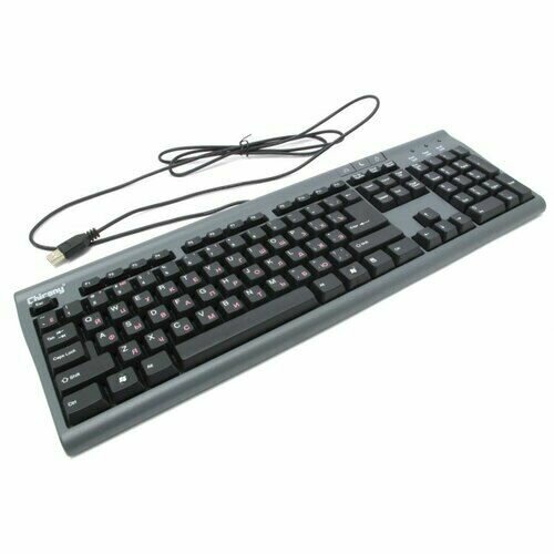 Клавиатура проводная Chicony KU-9810 Black USB 83000₽
