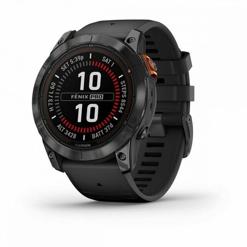 умные часы garmin tactix 7 pro solar 010 02704 11 Умные часы Garmin Fenix 7X Pro Solar (Цвет: Slate Gray)