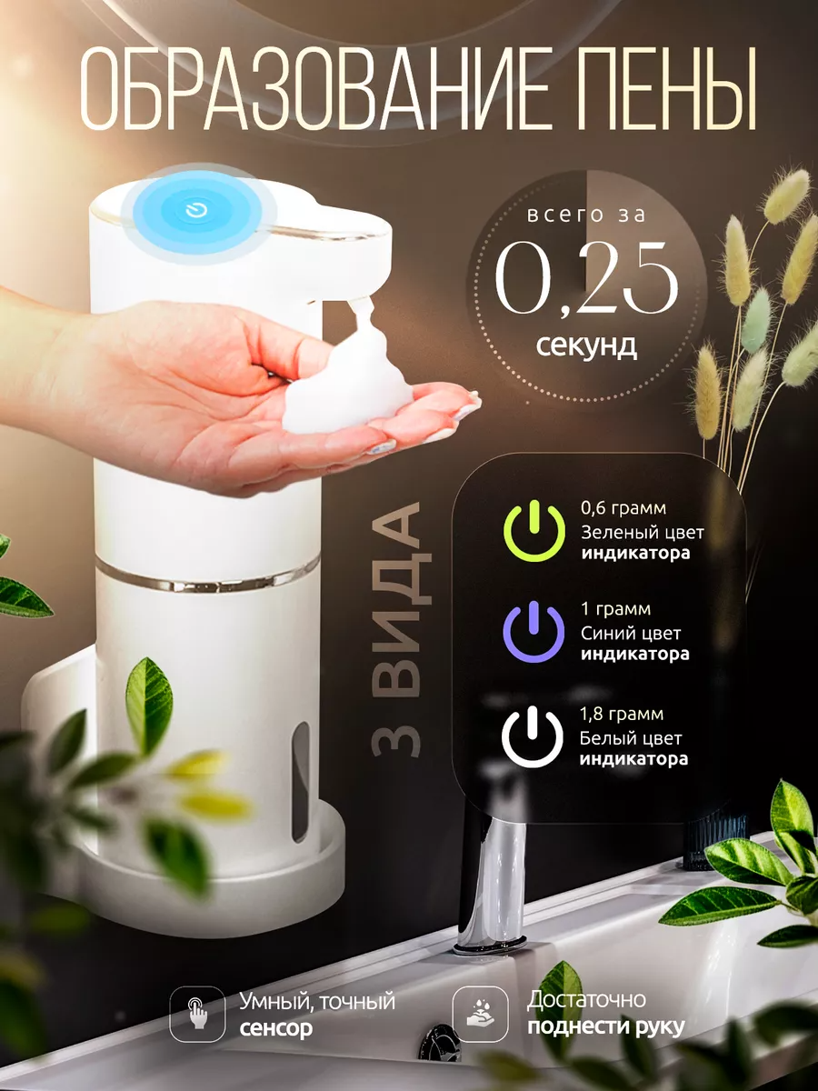 Xiaomi Mijia Auto Foaming Hand Wash Pro (WJXSJ04XW) - фото №8