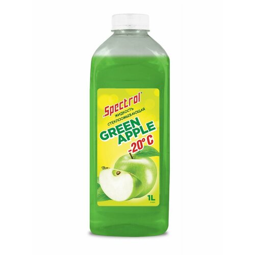 Жидкость для омывания стекла Spectrol Green Apple -20 1 л 280₽