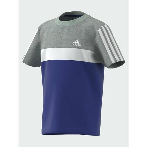 Футболка adidas, размер 3/4Y [METY], синий