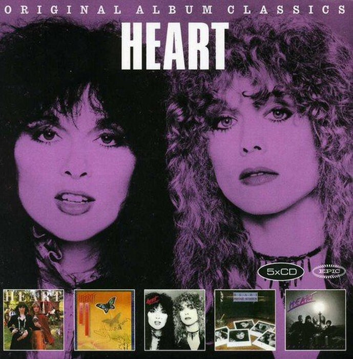 Heart - Original Album Classics (5CD) 2013 Papersleeves In Case Аудио диск