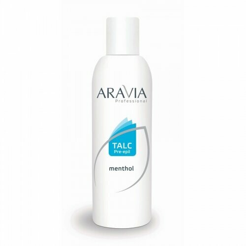 Aravia Professional: Тальк для депиляции с ментолом, 180 гр