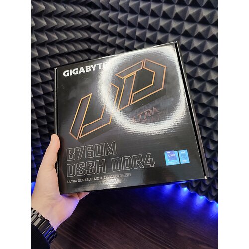 Материнская плата Socket 1700 microATX Gigabyte B760M DS3H DDR4 1399000₽