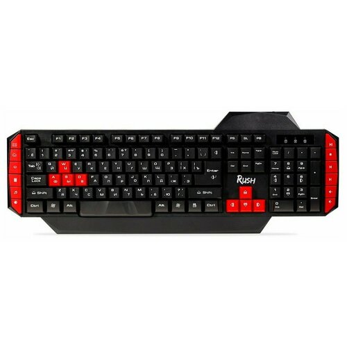 Клавиатура игровая мультимедийная Smartbuy RUSH Raven 200 USB черная SBK-200GU-K 146300₽