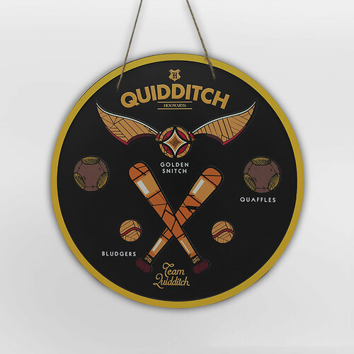 Постер МФД Sihir Dukkani Гарри Поттер Команда Квиддич WSD030 1199₽