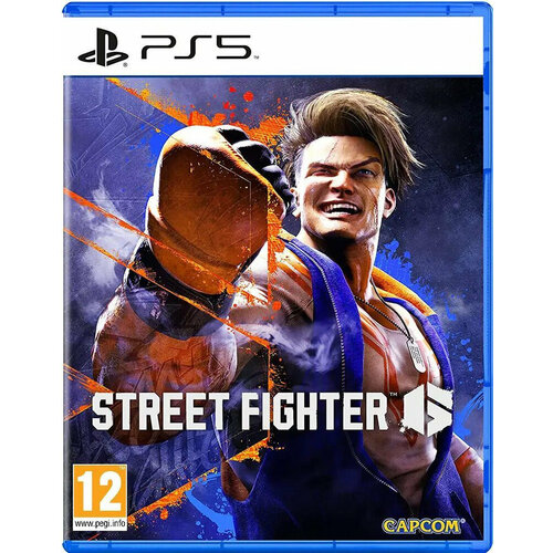 Диск «Street Fighter 6» для PS5 эксклюзивная обложка ps5 для street fighter 6 9