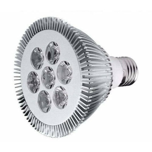 Фитолампа светодиодная для выращивания рассады Village people E27 7 Вт красно-синий спектр розовый свет 1785₽