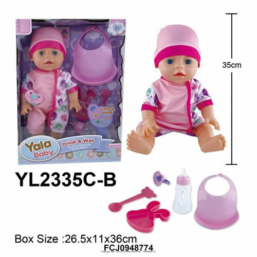 Кукла Пупс Yale Baby YL2335C-B кукла пупс yale baby yl2335a c