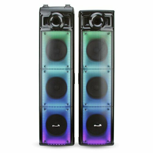 ELTRONIC Портативная караоке система ELTRONIC CRAZY BOX 30-23 240 Вт AUX USB BT подсветка черная 3873500₽