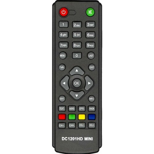 Пульт для ресивера D-COLOR DC1201HD mini DVB-T2