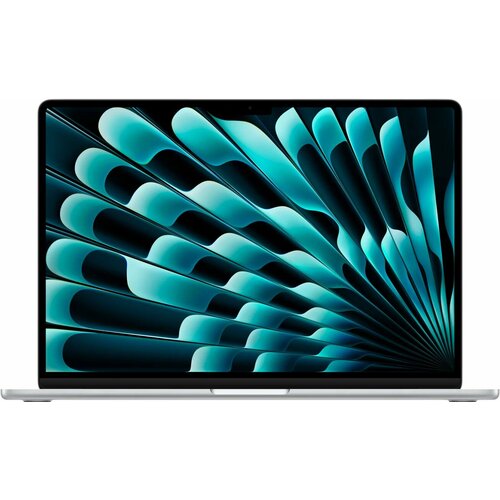 Apple Ноутбук Apple MacBook Air 15 (M2, 8C CPU/10C GPU, 2023), 8 ГБ, 256 ГБ SSD, Silver, (серебристый)Русская Раскладка